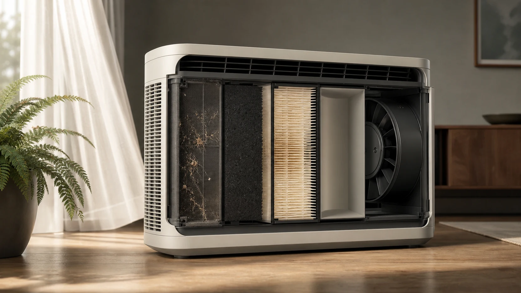 Featured illustration for Inside Your Air Purifier: How It Cleans Your Air