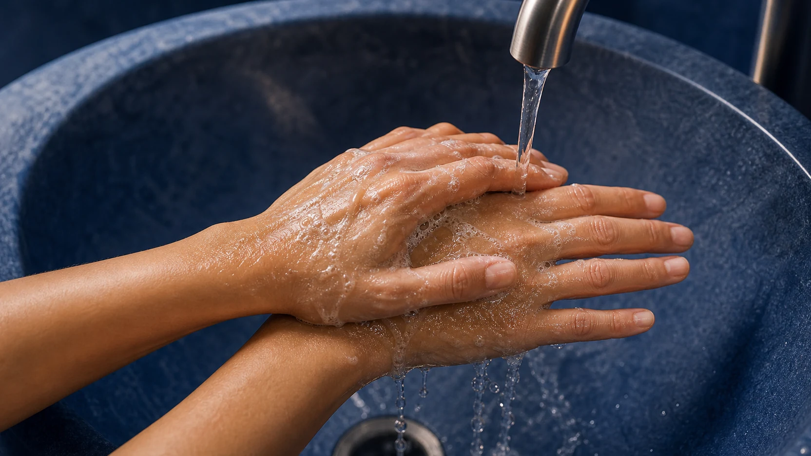 Featured illustration for How Does Antibacterial Soap Work?