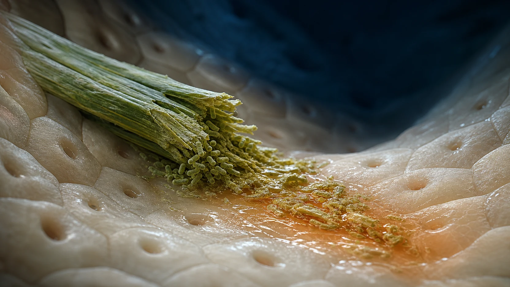 Featured illustration for How Do Bacteria Help Digest Food?