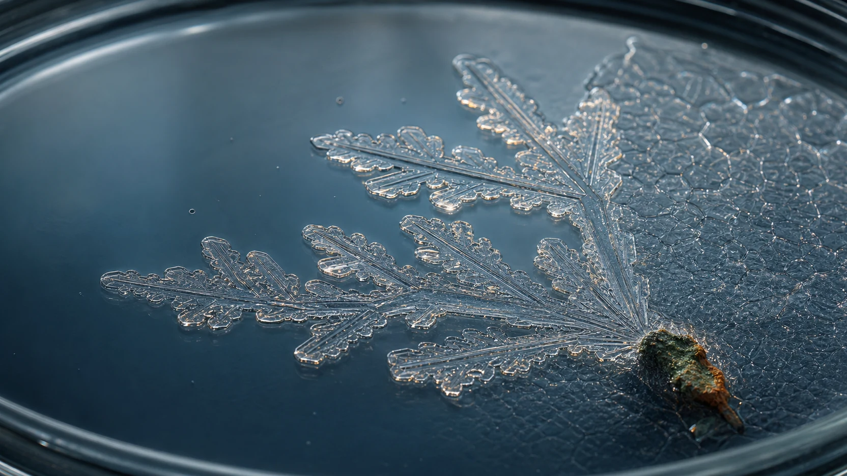 Featured illustration for How Does Ice Form?