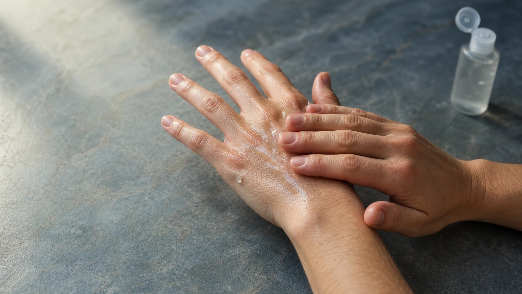 Featured illustration for How Does Hand Sanitizer Work?