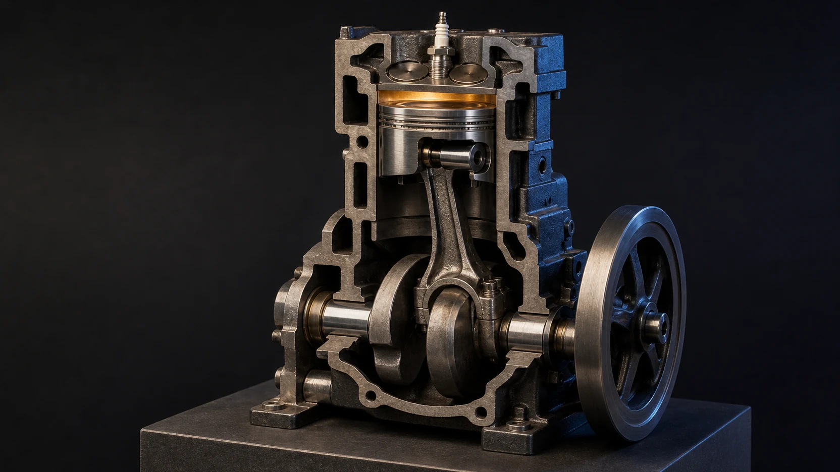 Featured illustration for How Internal Combustion Engines Work: From Combustion to Motion