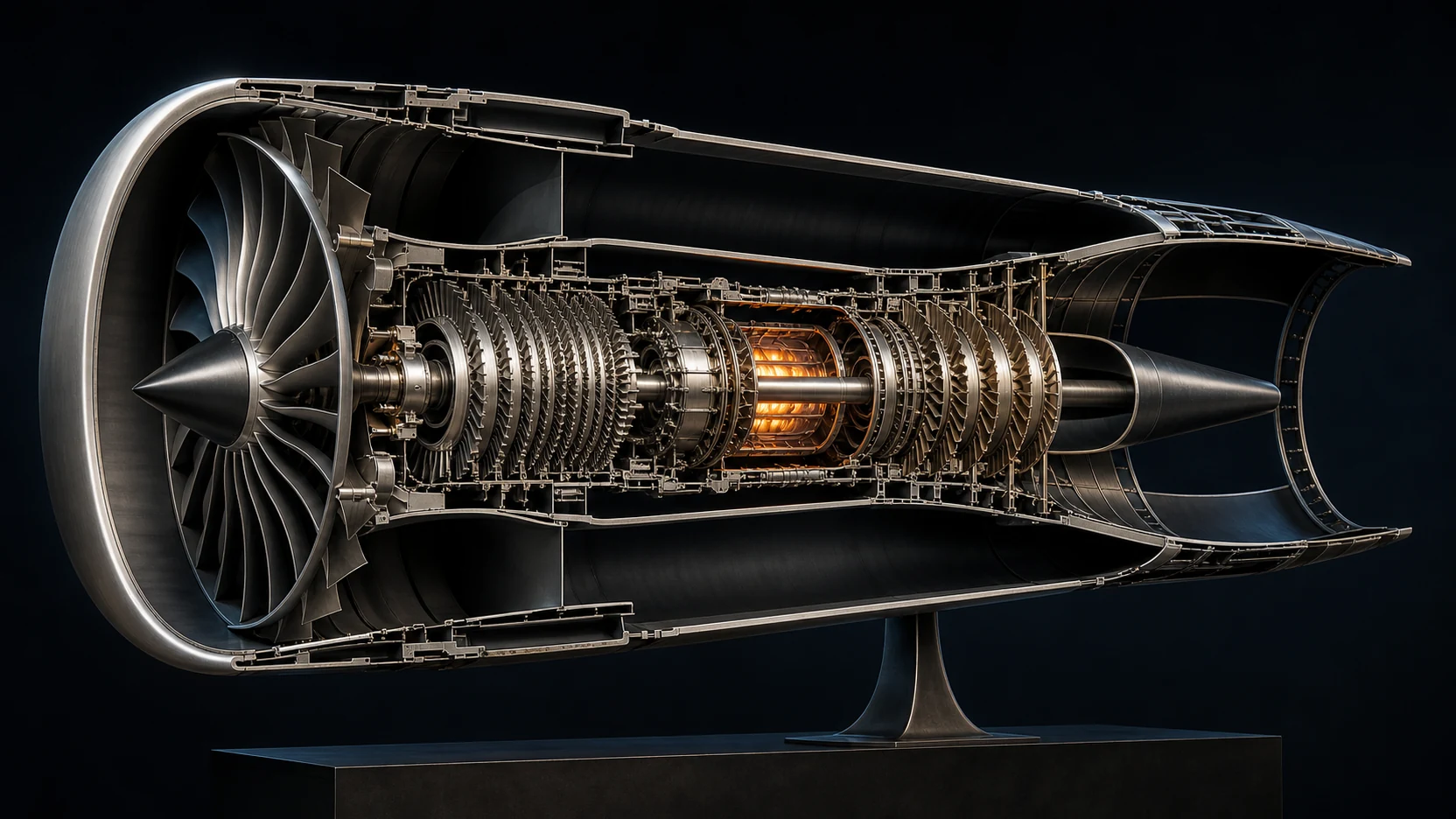 Featured illustration for How Do Jet Engines Produce Thrust?