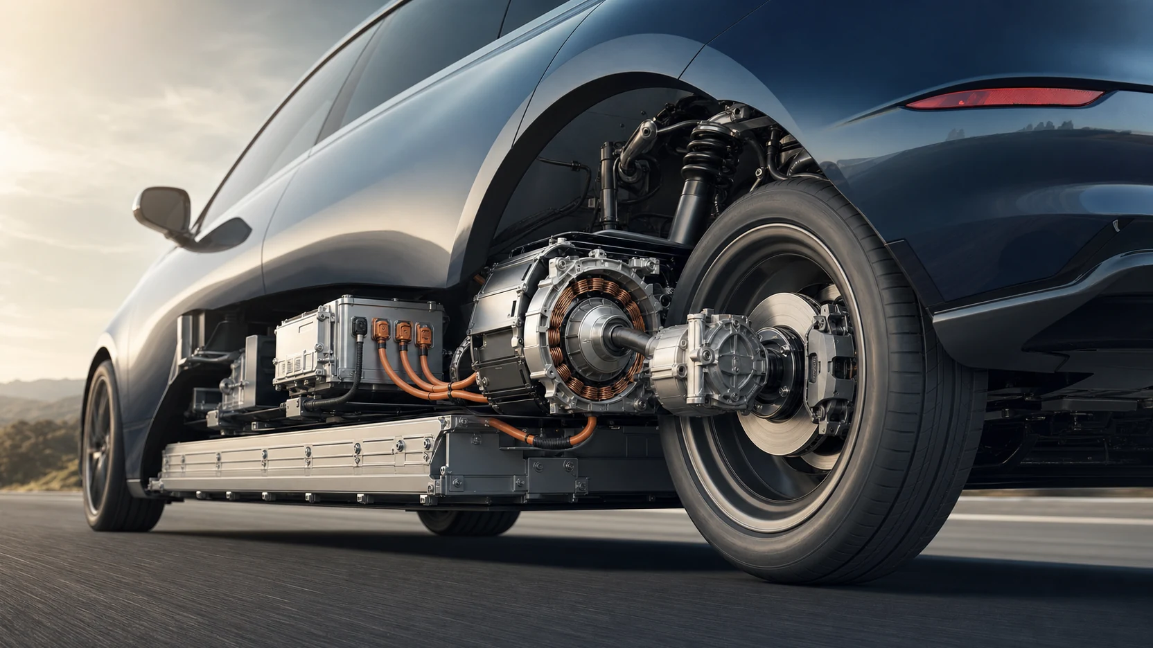 Featured illustration for How Does Regenerative Braking Work?