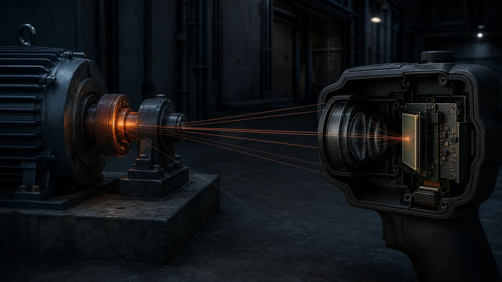 Featured illustration for How Do Thermal Cameras See in the Dark?