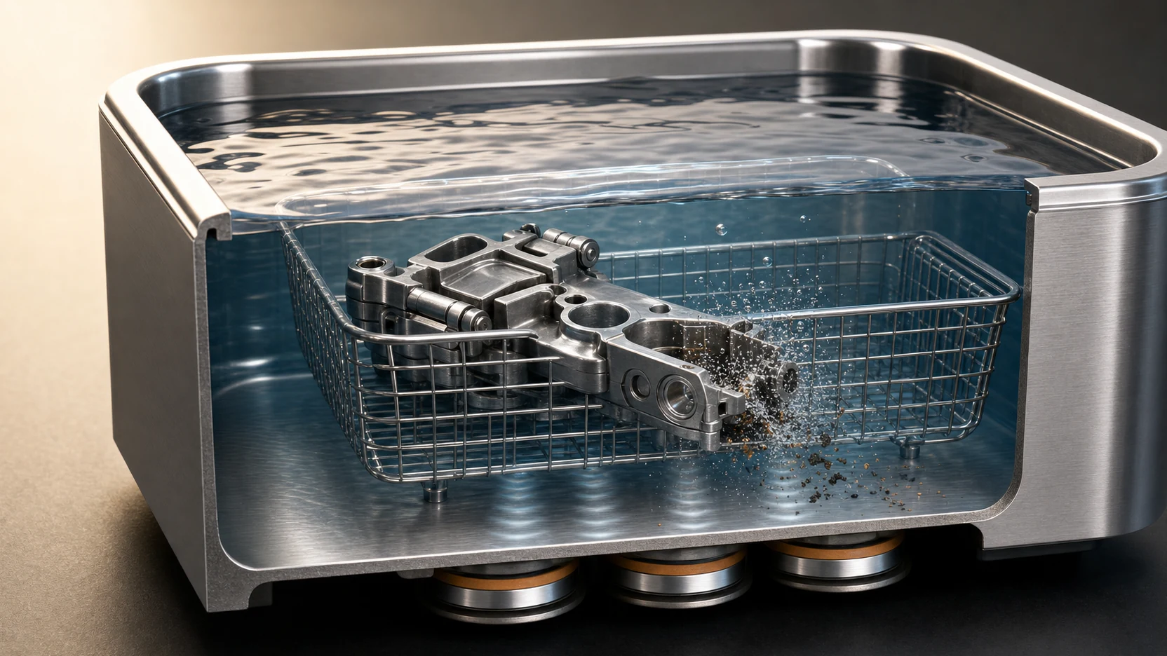 Featured illustration for How Do Ultrasonic Cleaners Work?