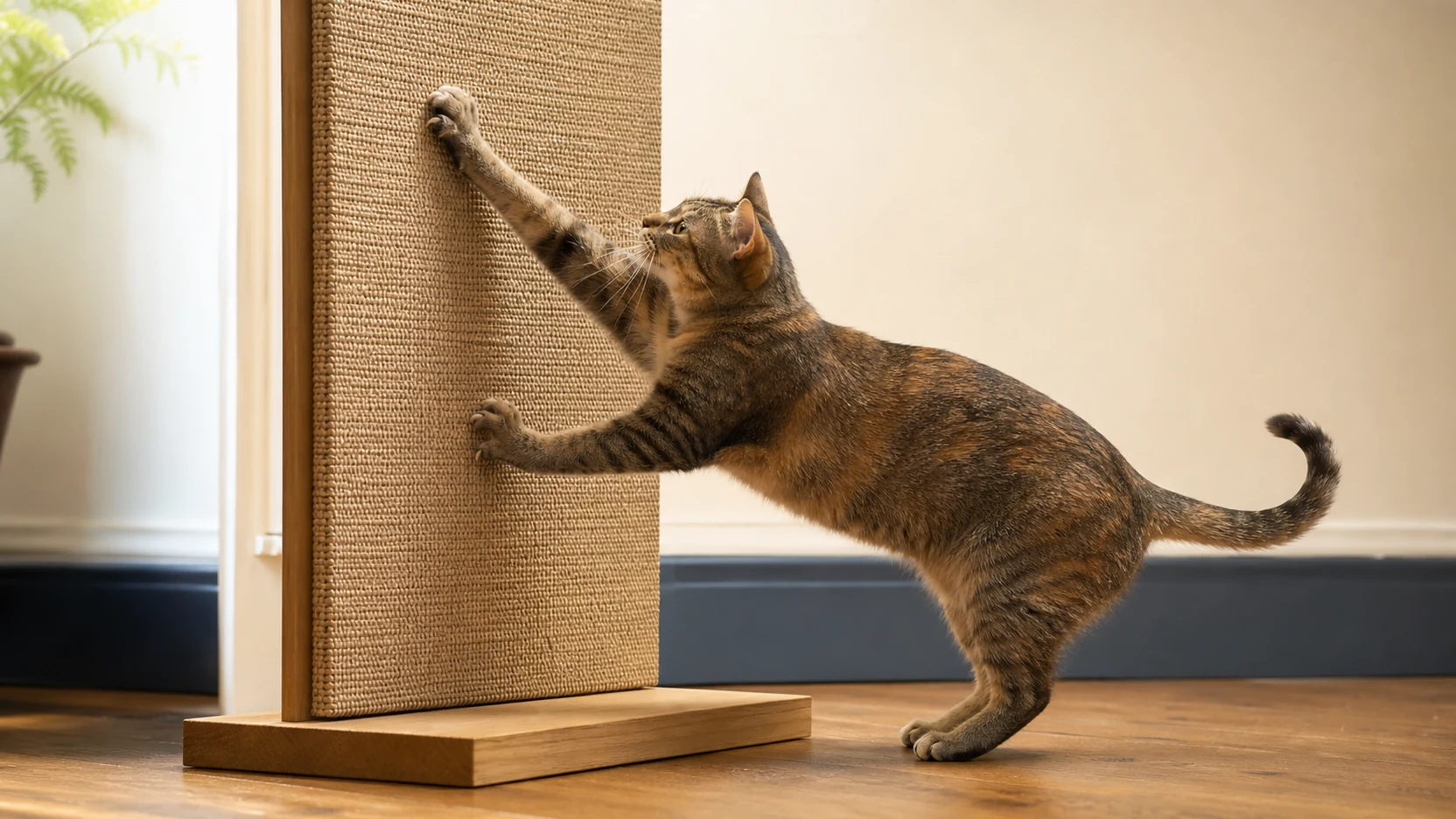 Featured illustration for Why Do Cats Scratch?