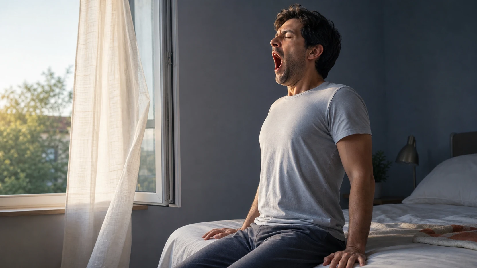 Featured illustration for The Science of Why We Yawn