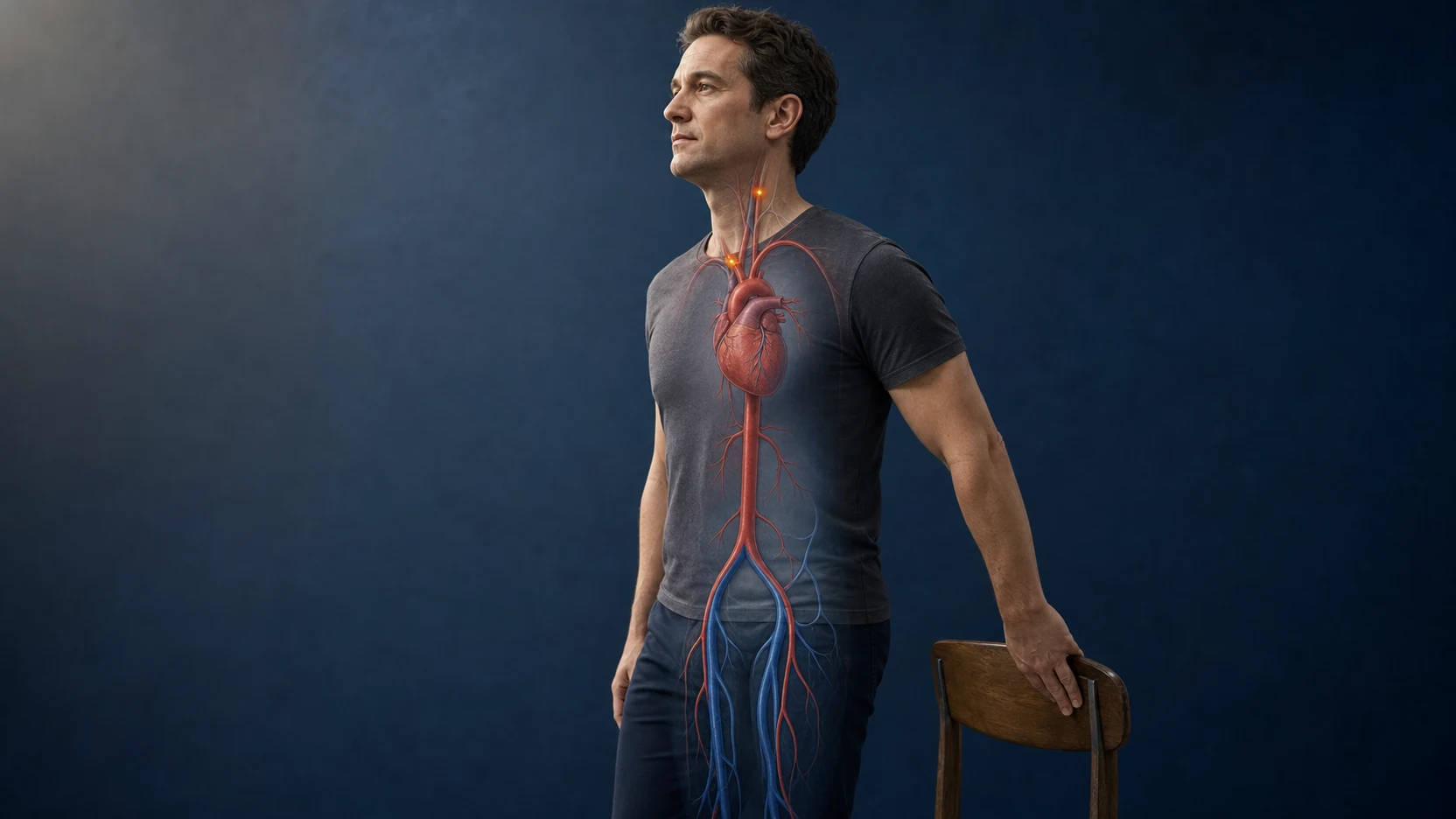 Featured illustration for Why Do We Get Dizzy When Standing Up?