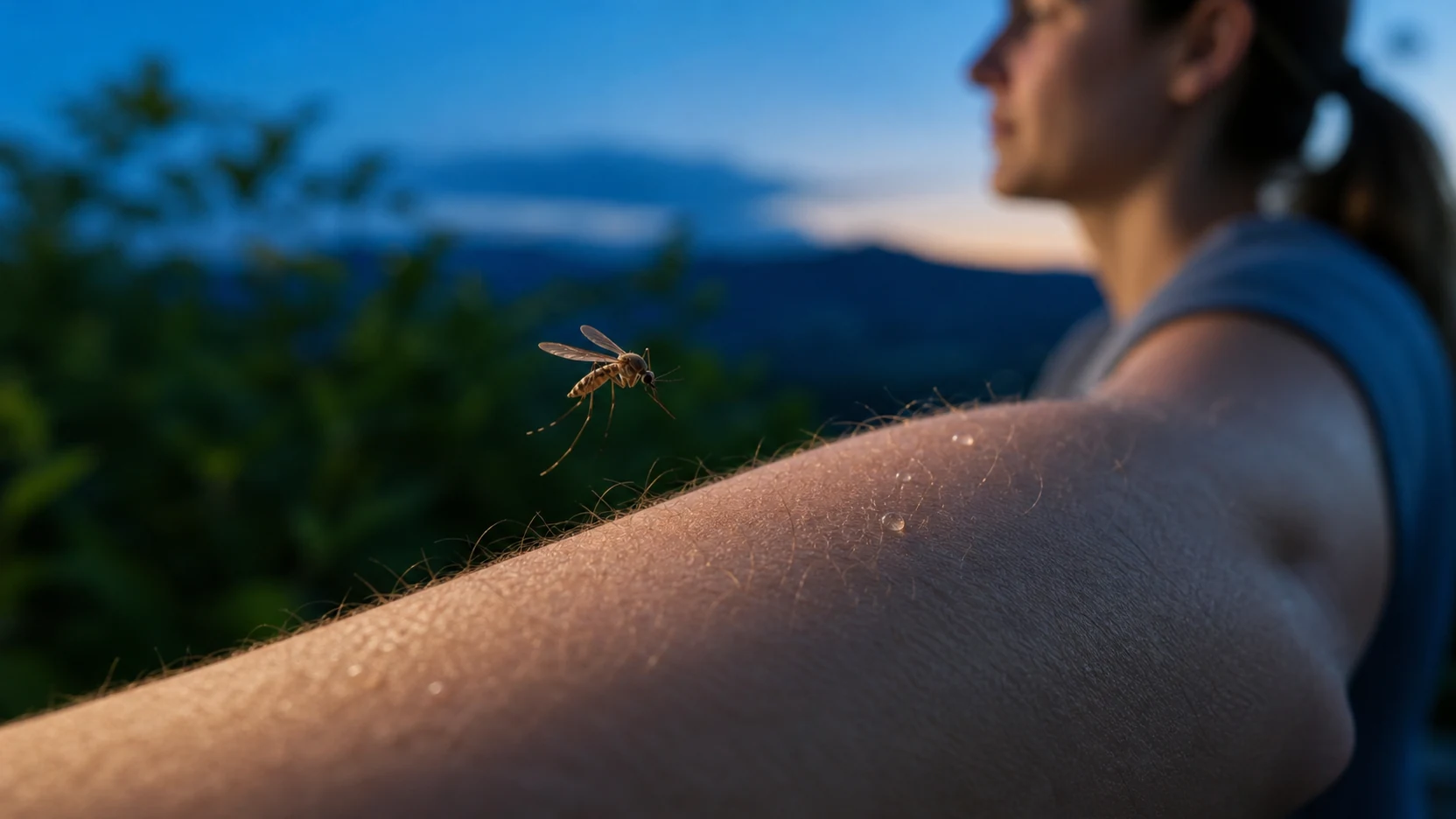 Featured illustration for Why Do Mosquitoes Prefer Some People?