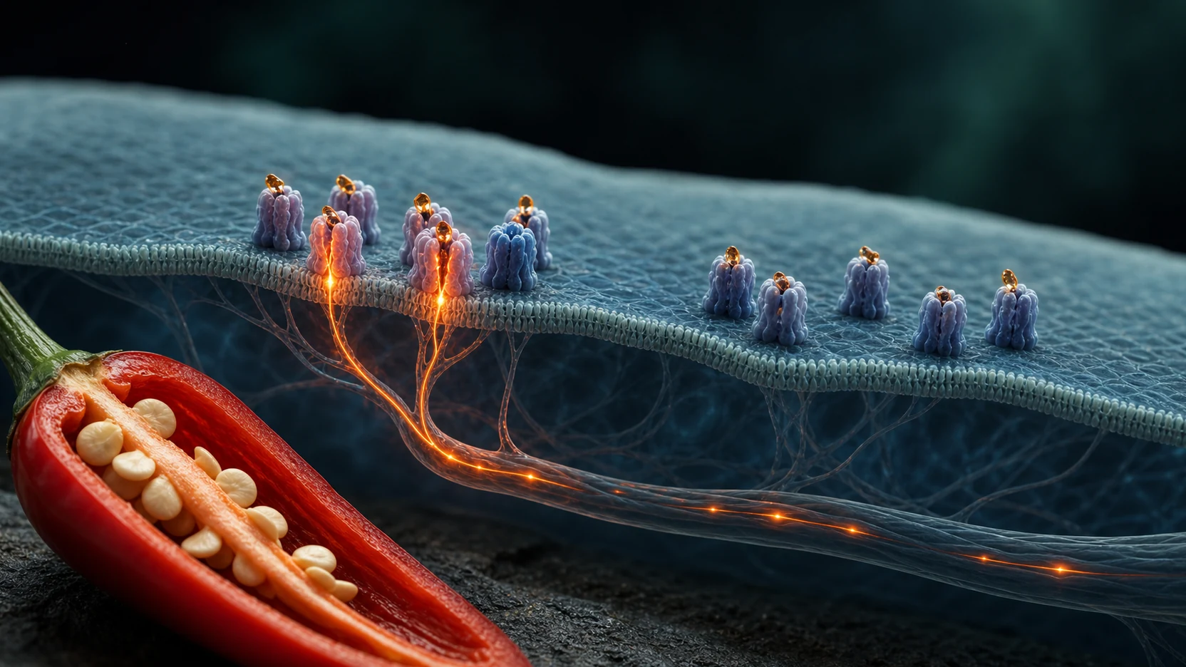 Featured illustration for Why Do Some People Tolerate Spicy Food Better?