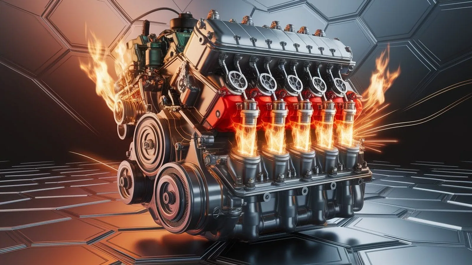 Featured illustration for How Internal Combustion Engines Work: From Combustion to Motion