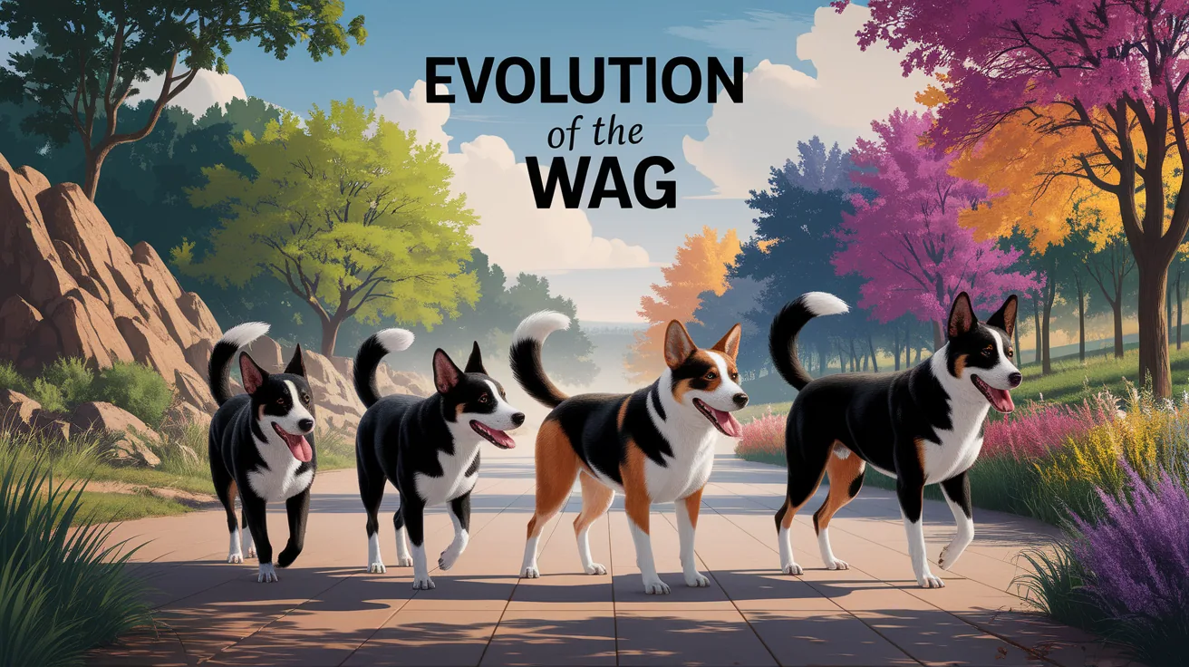 Illustration for Evolution of the Wag