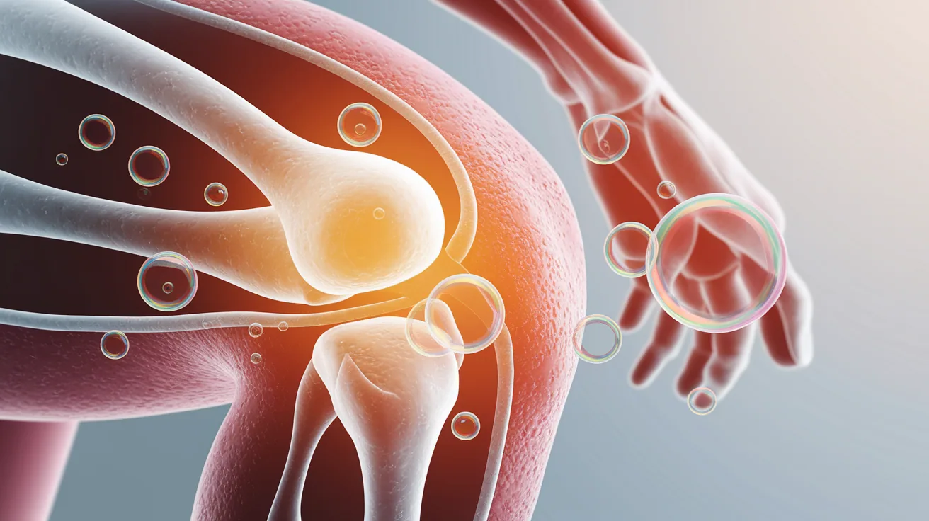 Illustration for The Bubble Effect Inside Your Joints