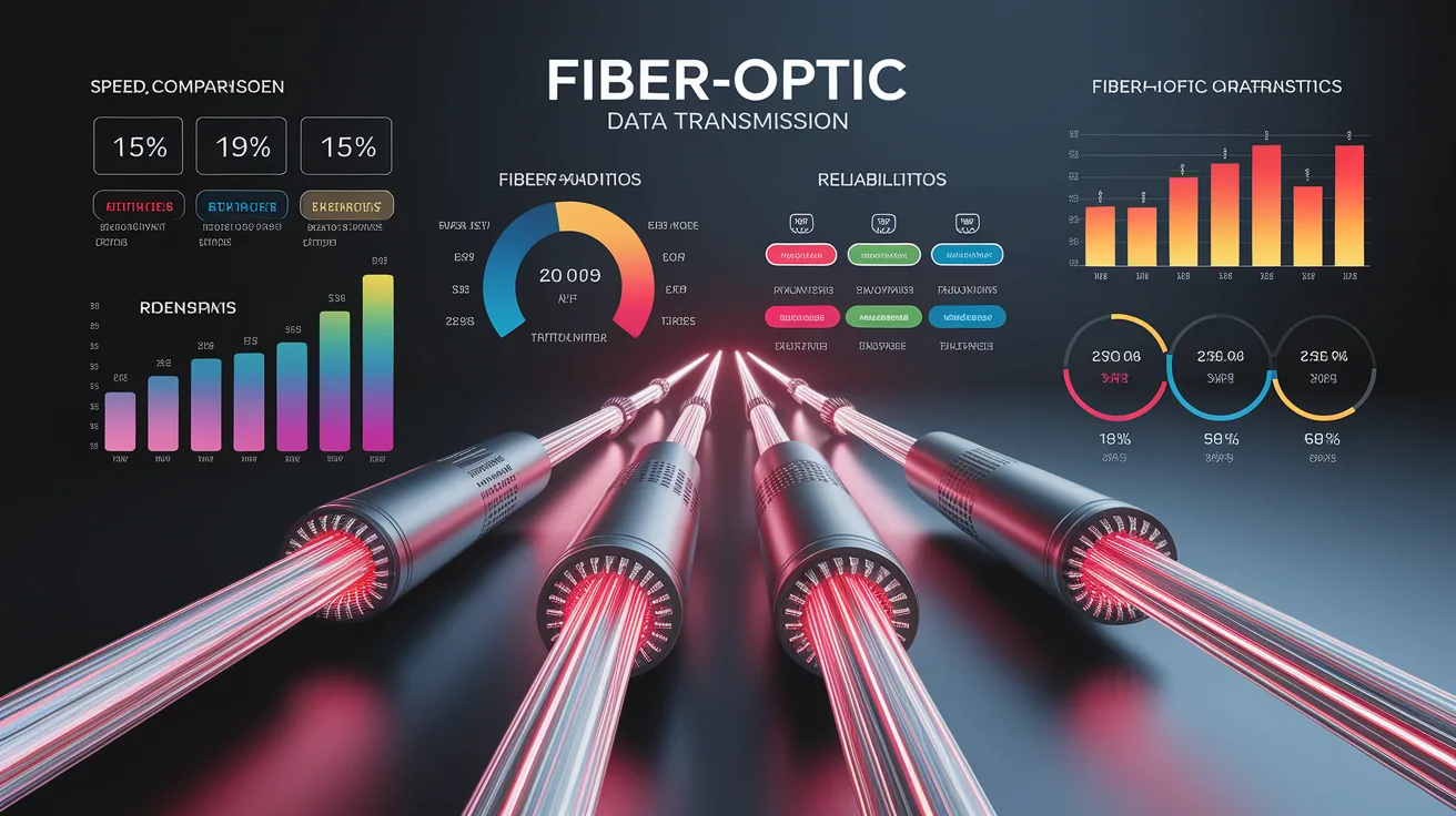 Illustration for Introduction: Shedding Light on Fiber-Optic Data Transmission