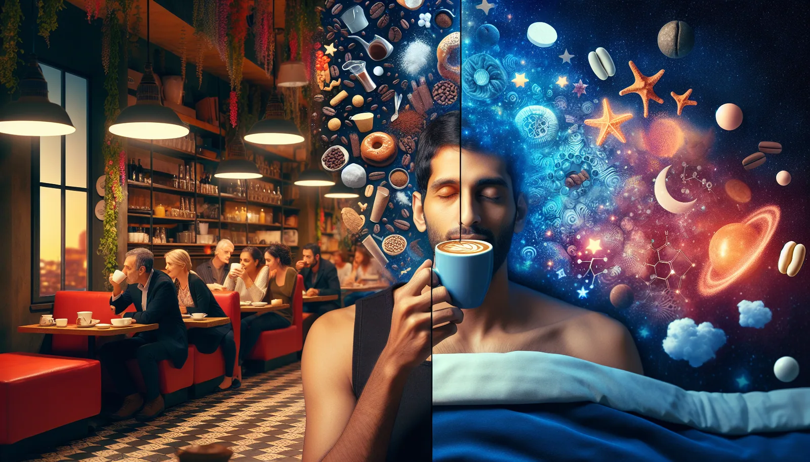Featured illustration for The Caffeine Conundrum: How Your Daily Brew Impacts Sleep
