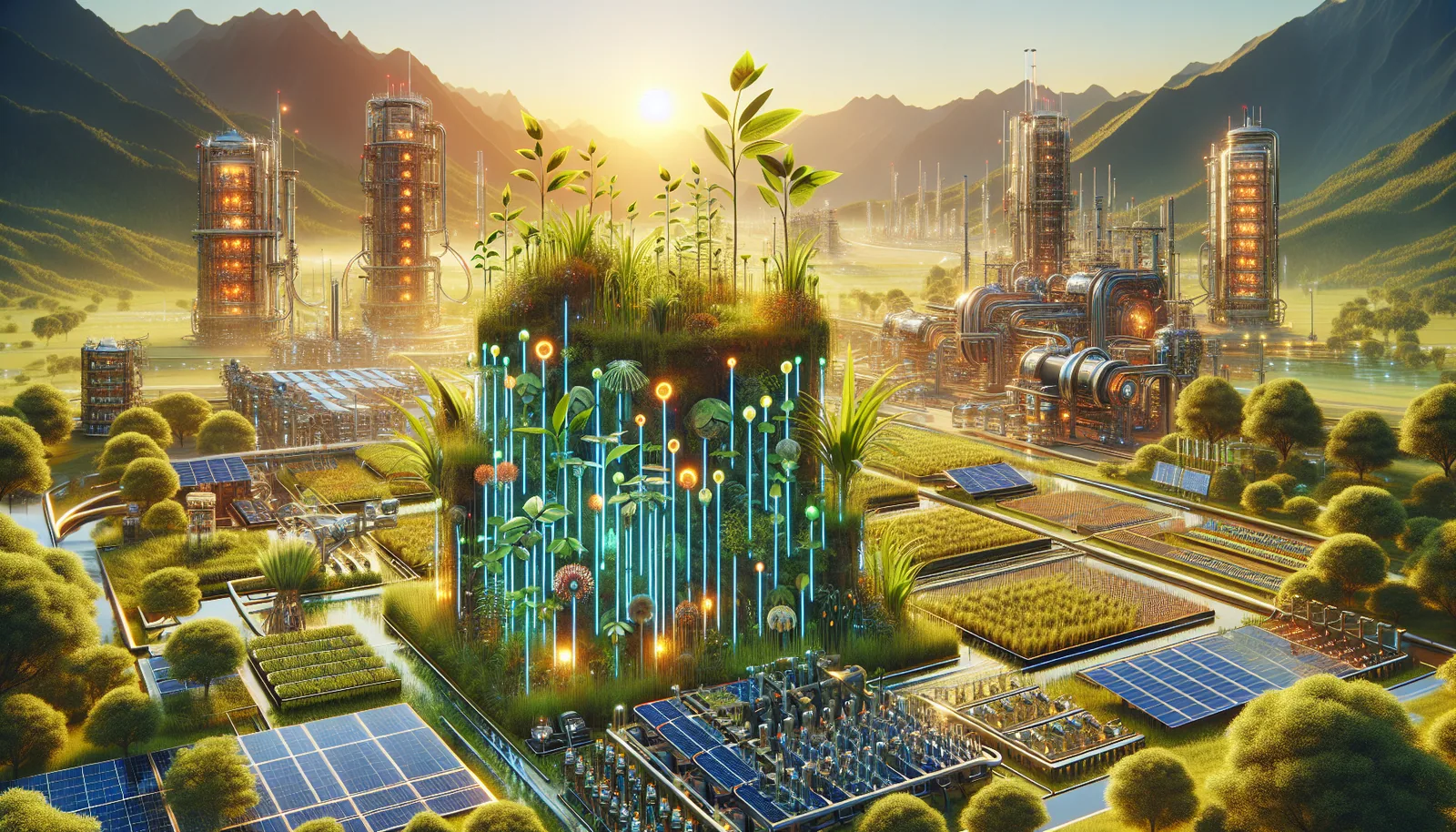 Illustration for Enhancing Nature's Carbon Capture