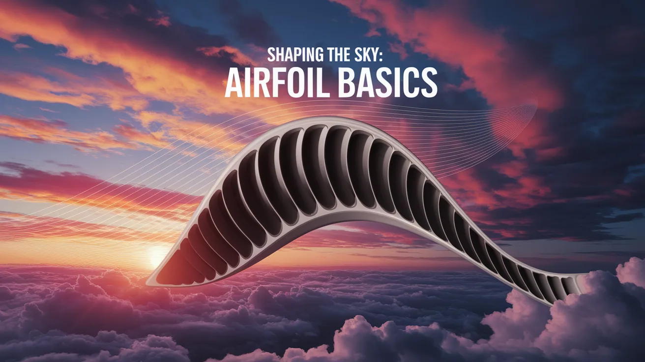 Illustration for Shaping the Sky: Airfoil Basics