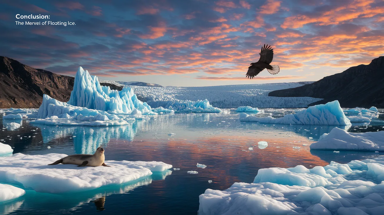 Illustration for Conclusion: The Marvel of Floating Ice