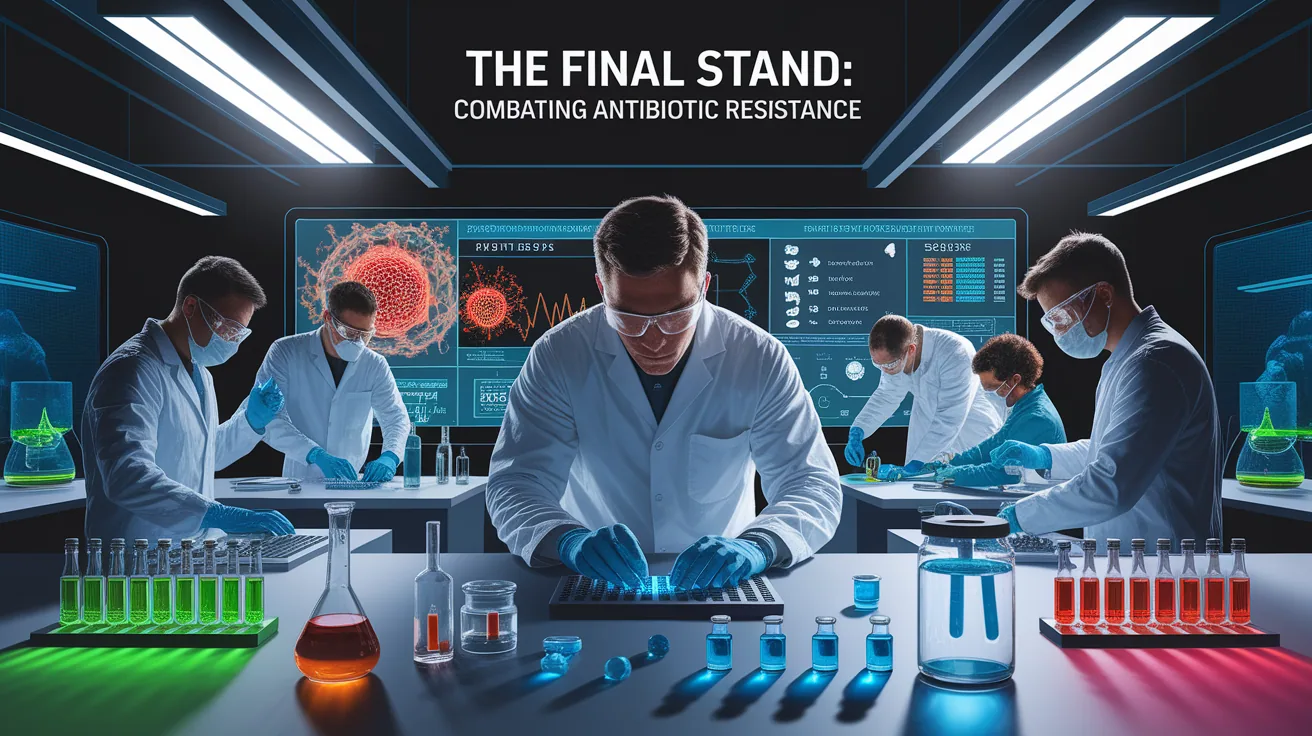 Illustration for The Final Stand: Combating Antibiotic Resistance