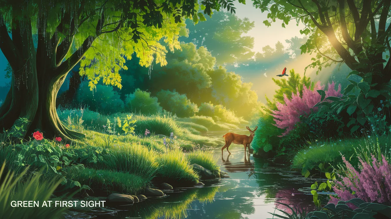 Featured illustration for Green Light Unveiled: Why Leaves Appear Green