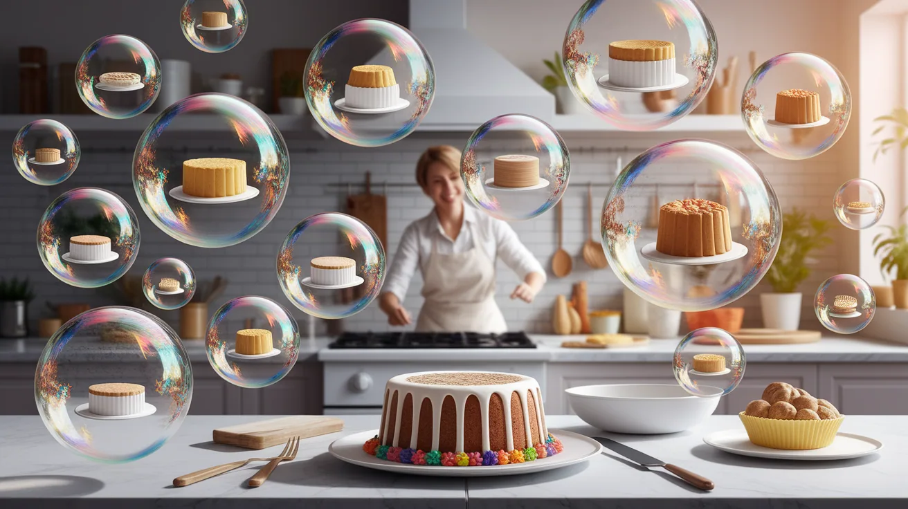Illustration for Bubbles of Success: Wrapping Up Baking Powder Mastery