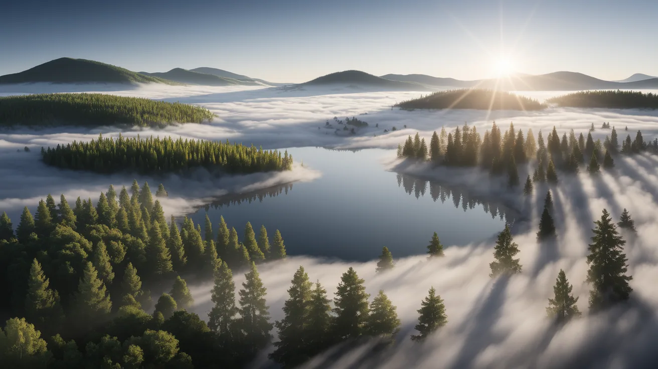 Illustration for Environmental Influences on Fog Formation