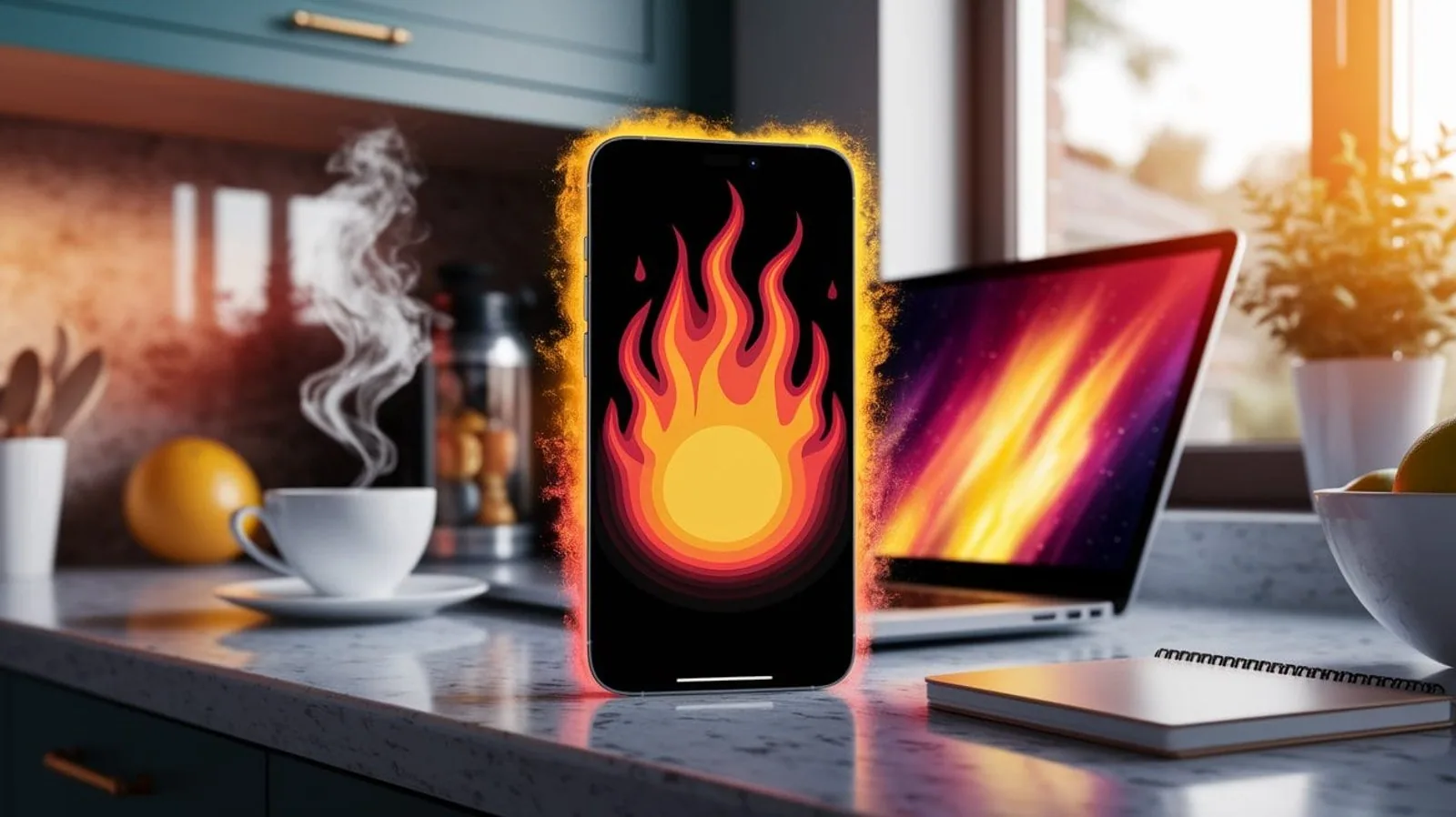 Featured illustration for Why Smartphones Overheat: Understanding the Heat Surge