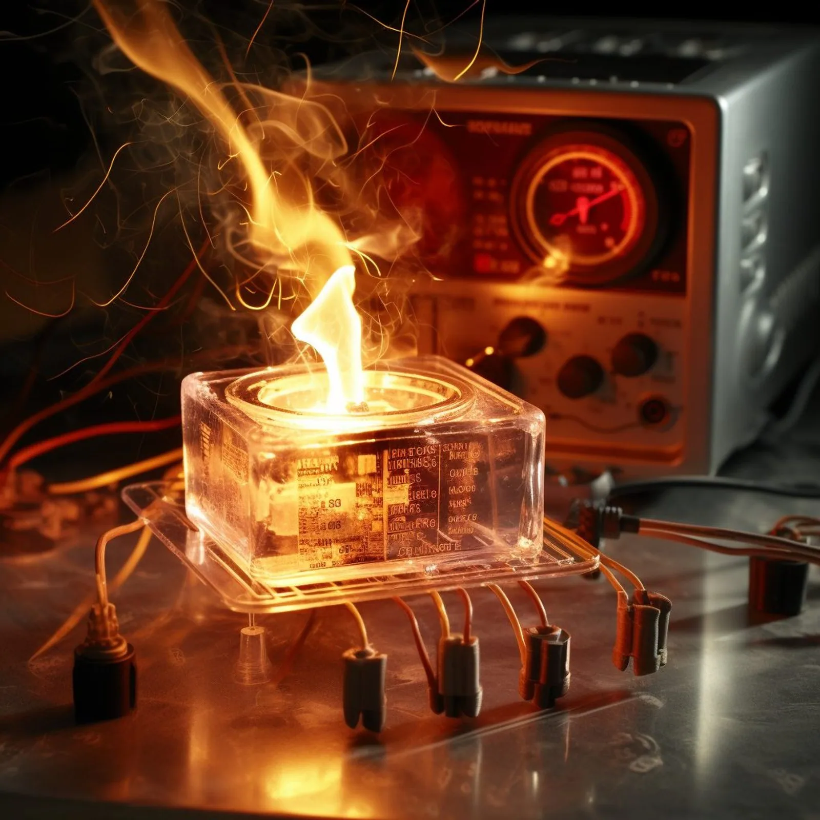 Featured illustration for Why Does Electrical Resistance Increase with Temperature?