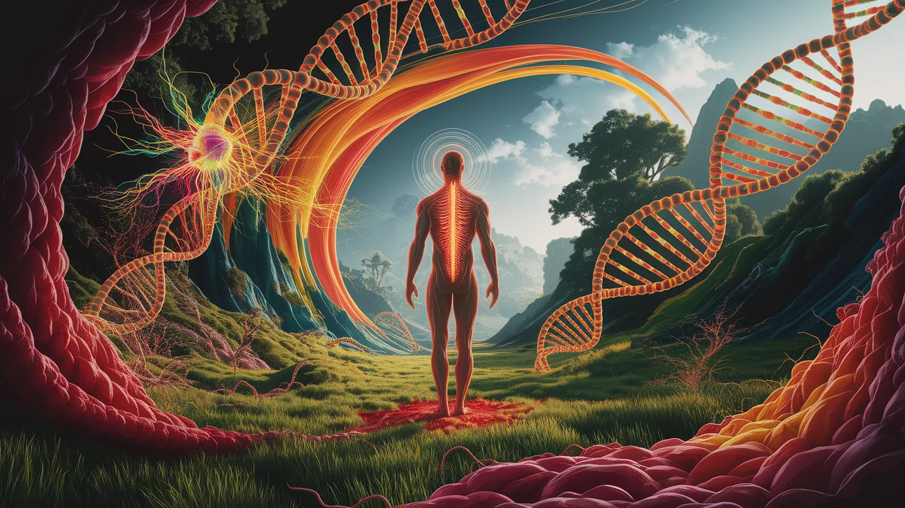 Illustration for Genetic Roots of Heat Sense