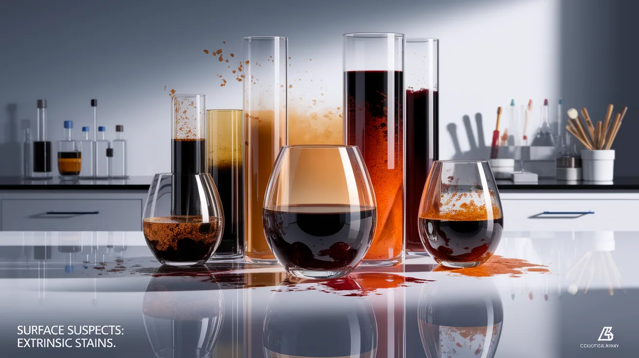 Illustration for Surface Suspects: Extrinsic Stains
