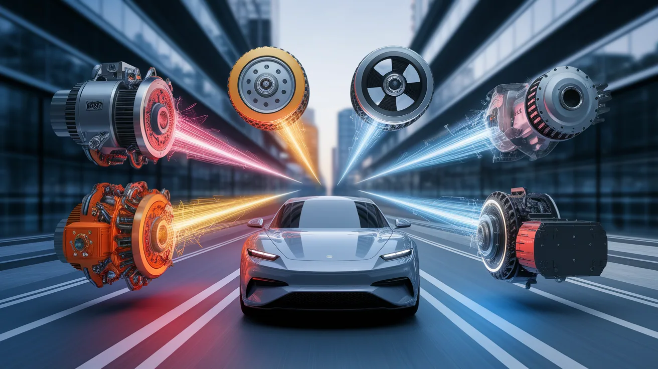Illustration for Variations in Regenerative Braking Systems