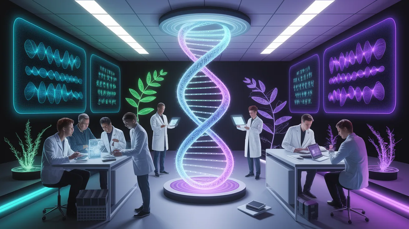 Illustration for Genetic Engineering and Future Prospects