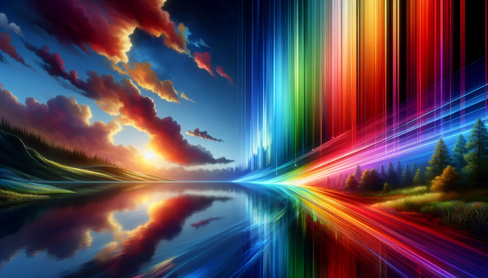 Illustration for The Spectrum of Colors