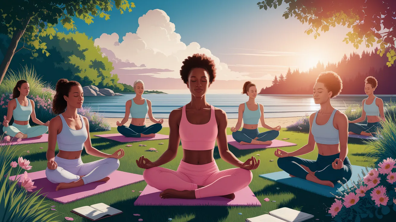 Illustration for Stress Reduction Benefits