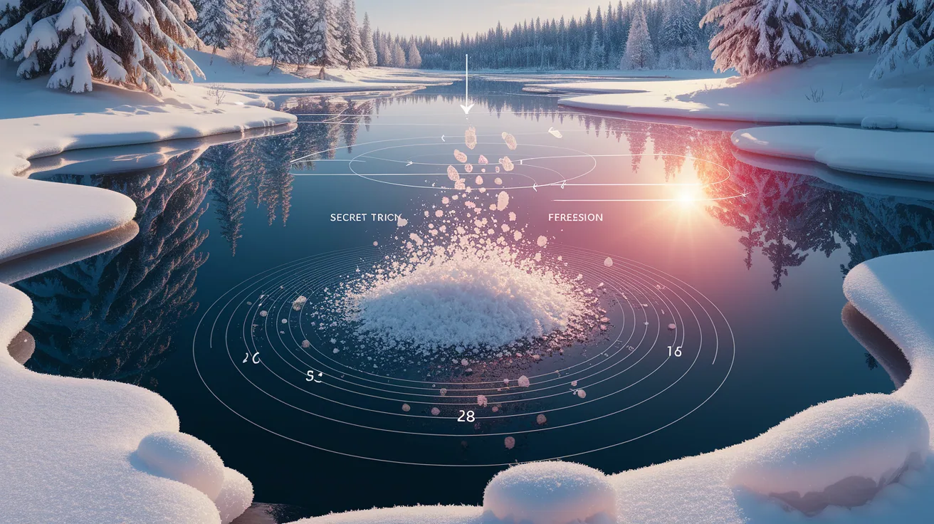 Illustration for Ion Interference: How Sodium and Chloride Break Ice