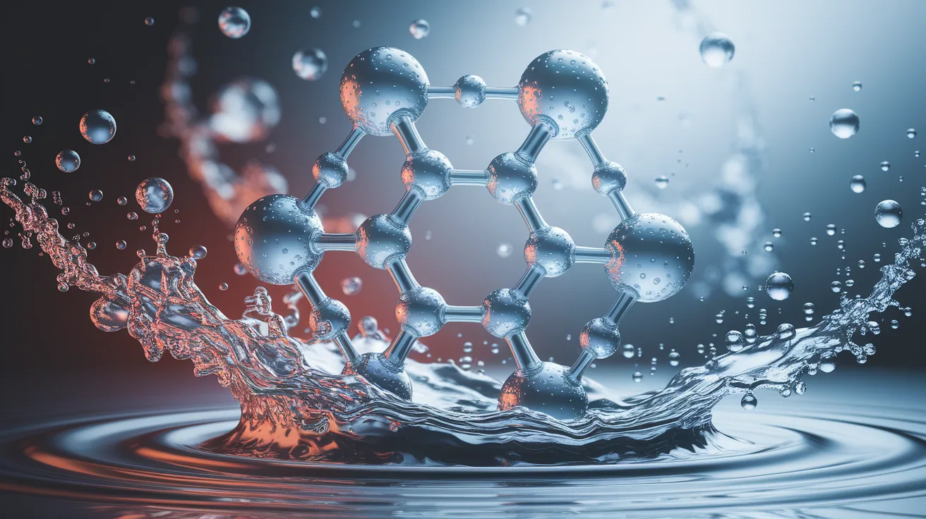 Illustration for The Science of Water Molecules