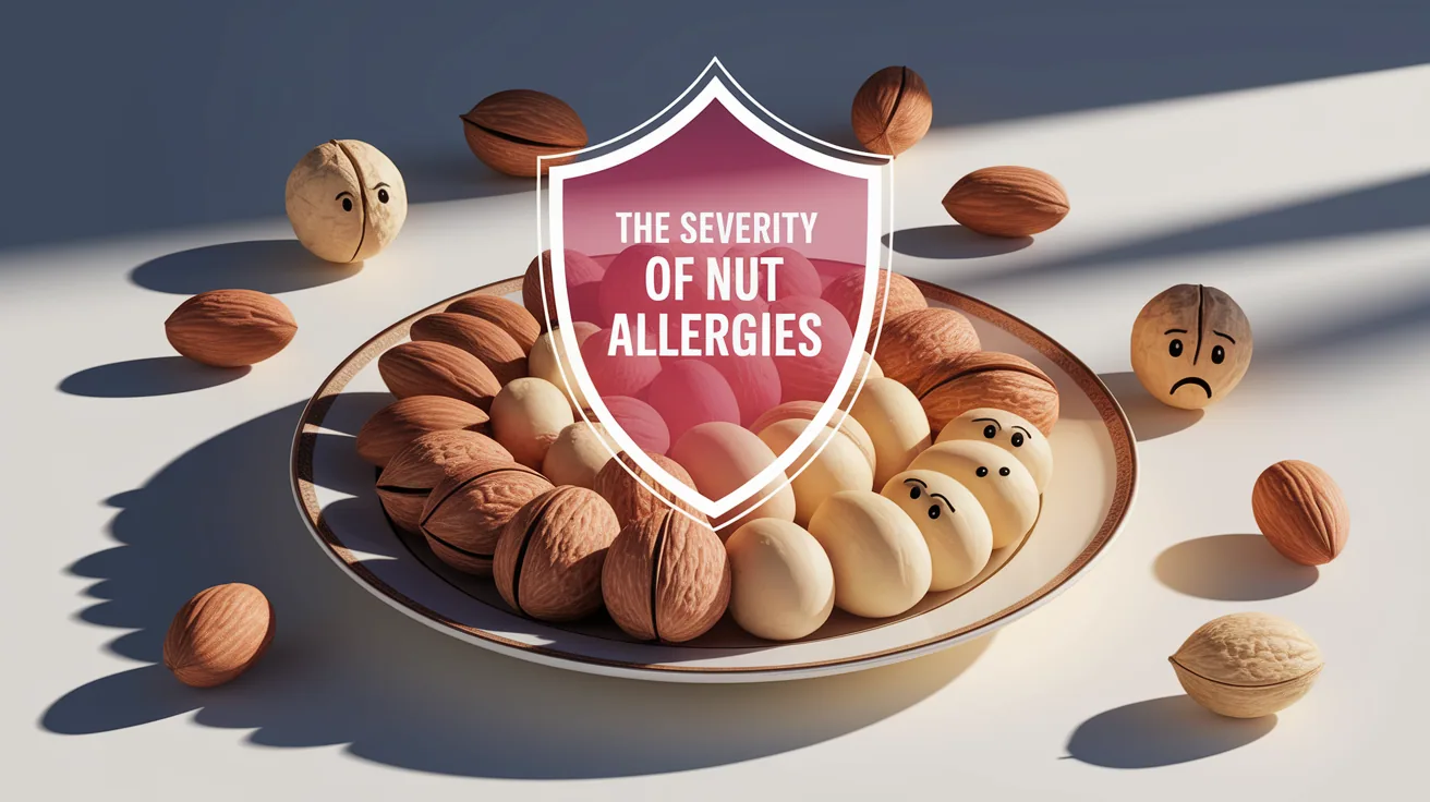 Illustration for The Severity of Nut Allergies