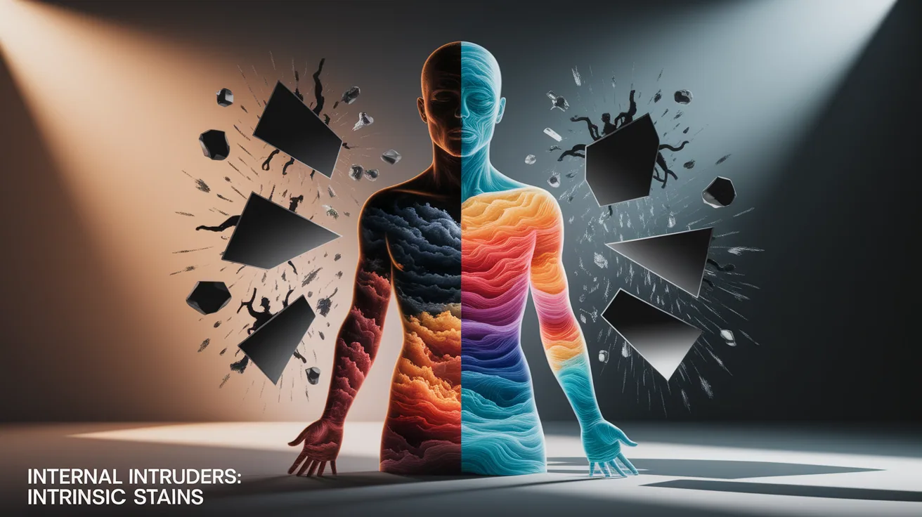 Illustration for Internal Intruders: Intrinsic Stains