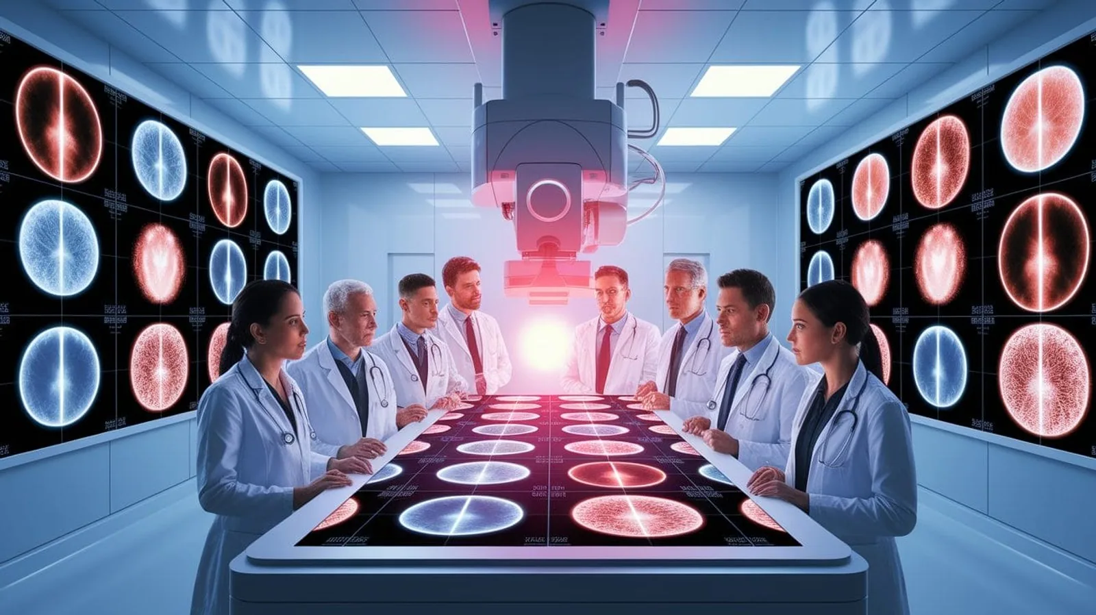 Featured illustration for Peering Into the Invisible: How X-Ray Machines Create Images
