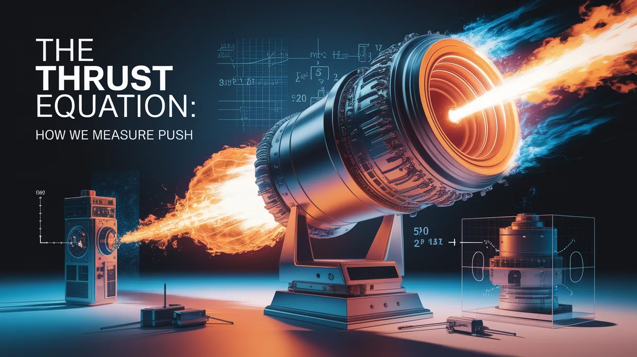 Illustration for The Thrust Equation: How We Measure Push