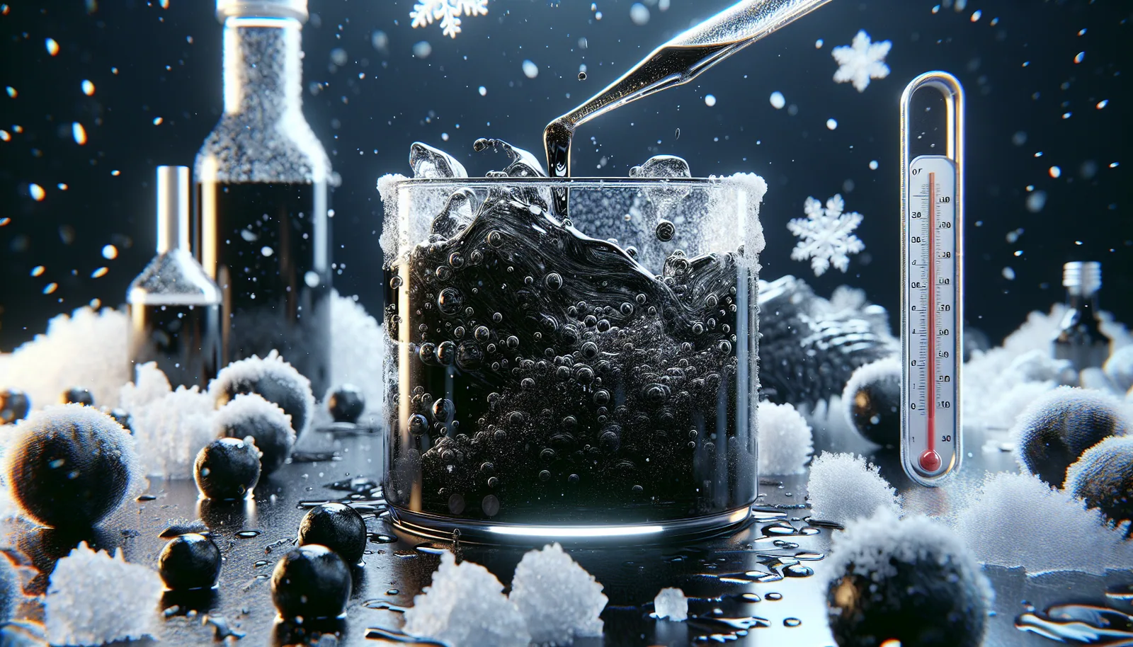 Illustration for What Happens When Oil Gets Cold?