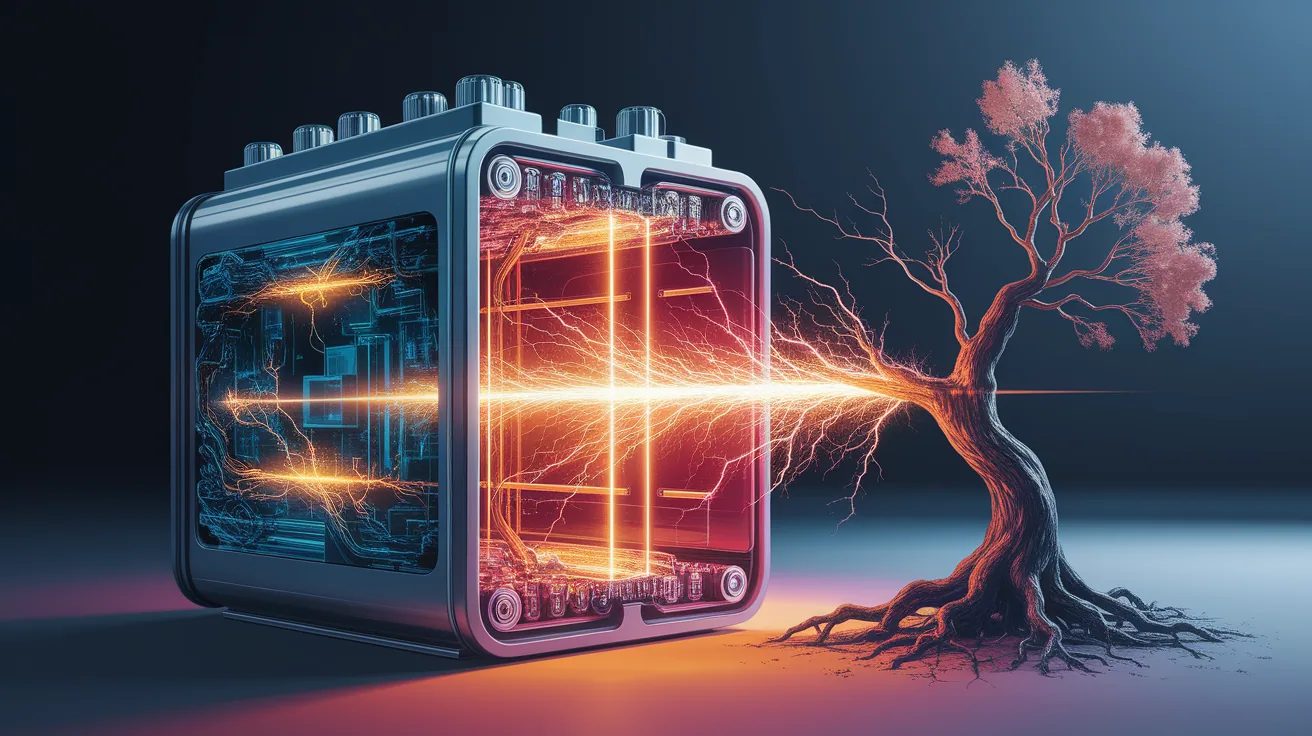 Illustration for Spark of Truth: Why Batteries Lose Capacity Over Time