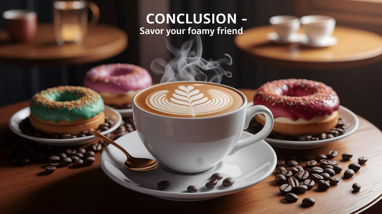 Illustration for Conclusion – Savor Your Foamy Friend