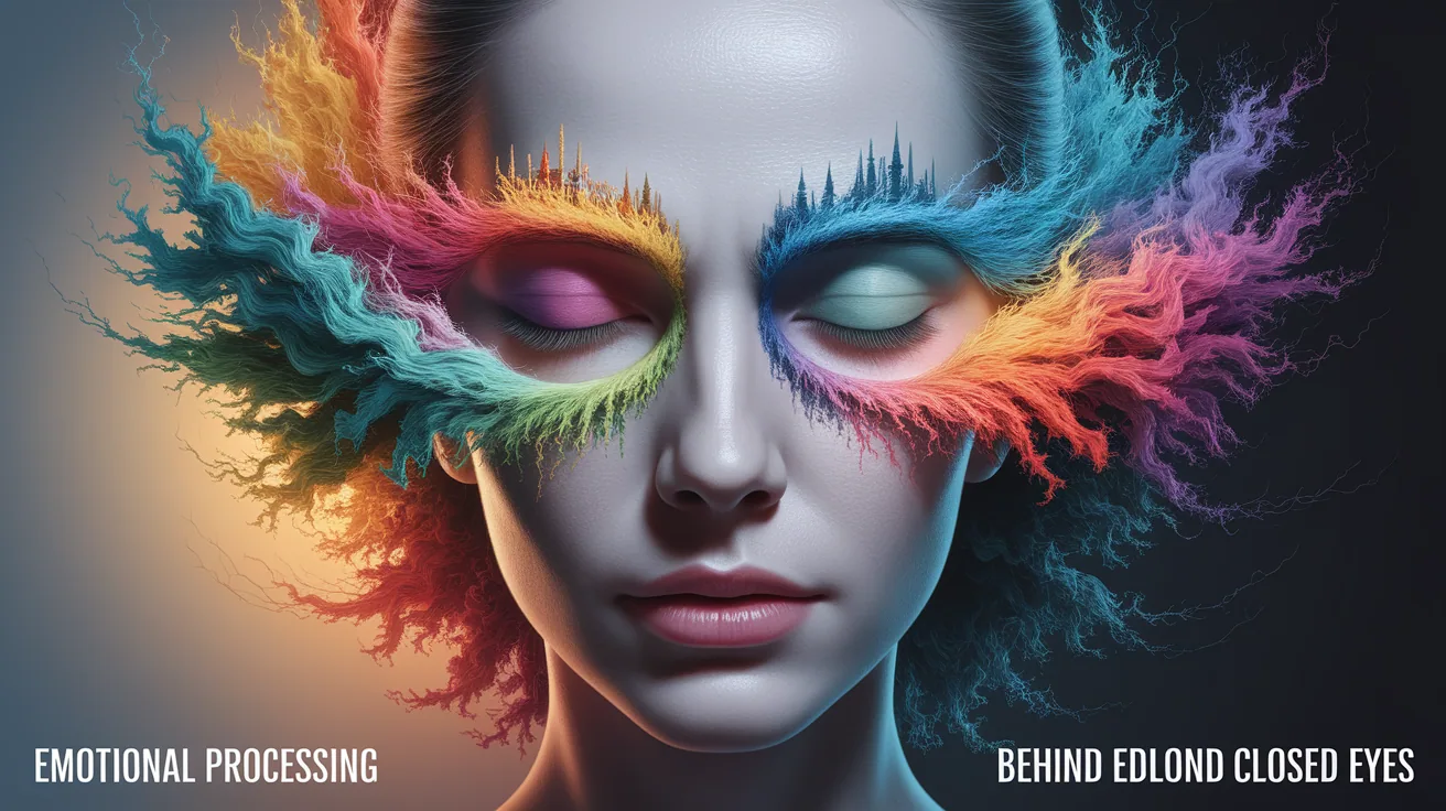 Illustration for Emotional Processing Behind Closed Eyes