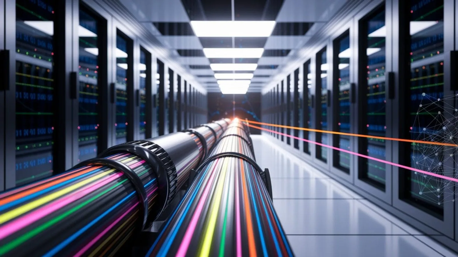 Featured illustration for Fiber-Optic Data Transmission Unveiled