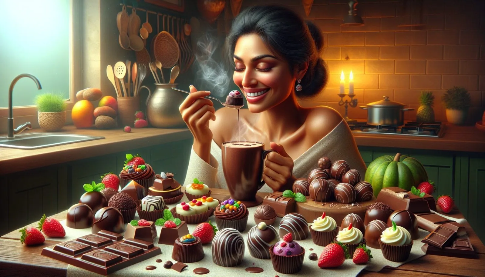 Featured illustration for The Sweet Science: How Chocolate Elevates Your Mood