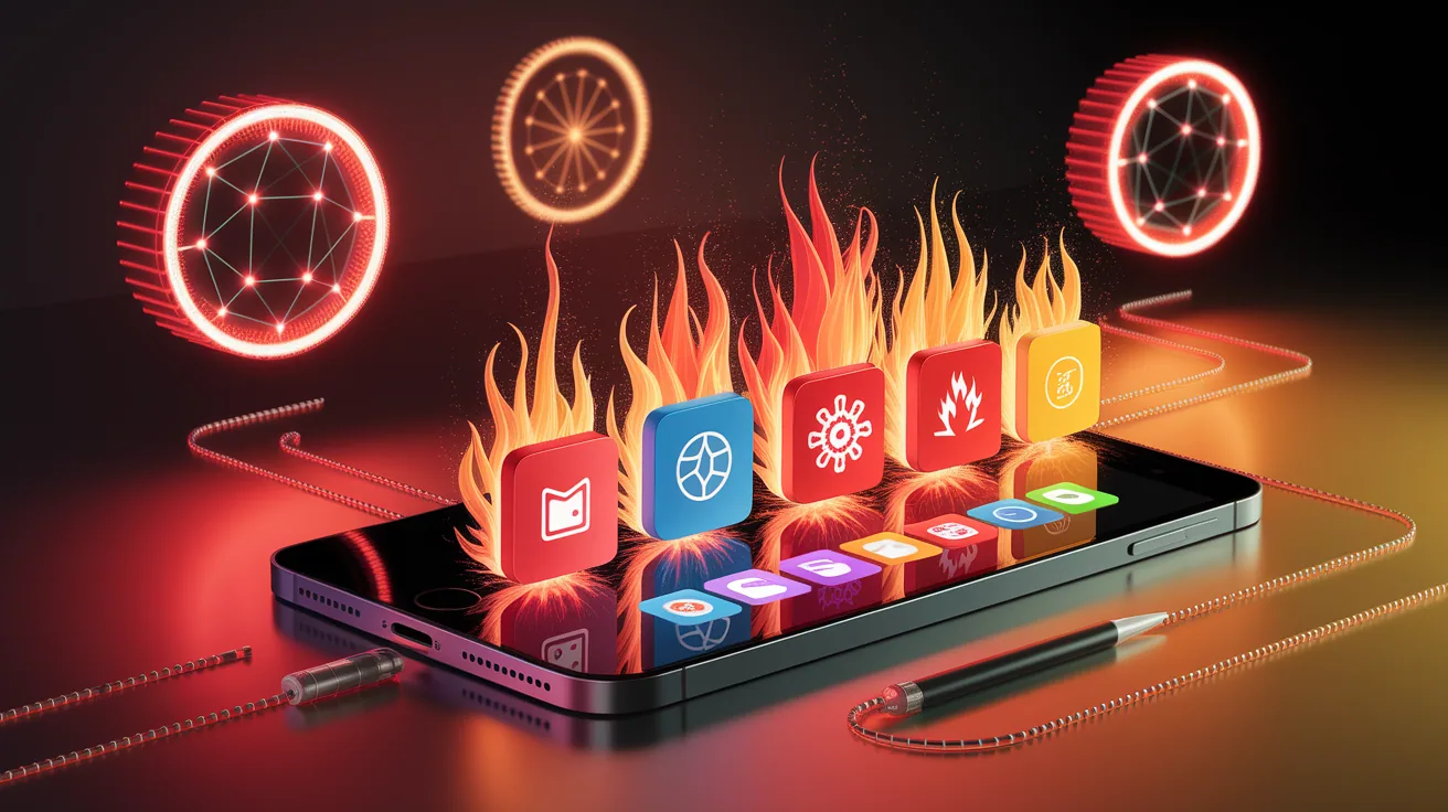 Illustration for When Apps Turn Up the Heat