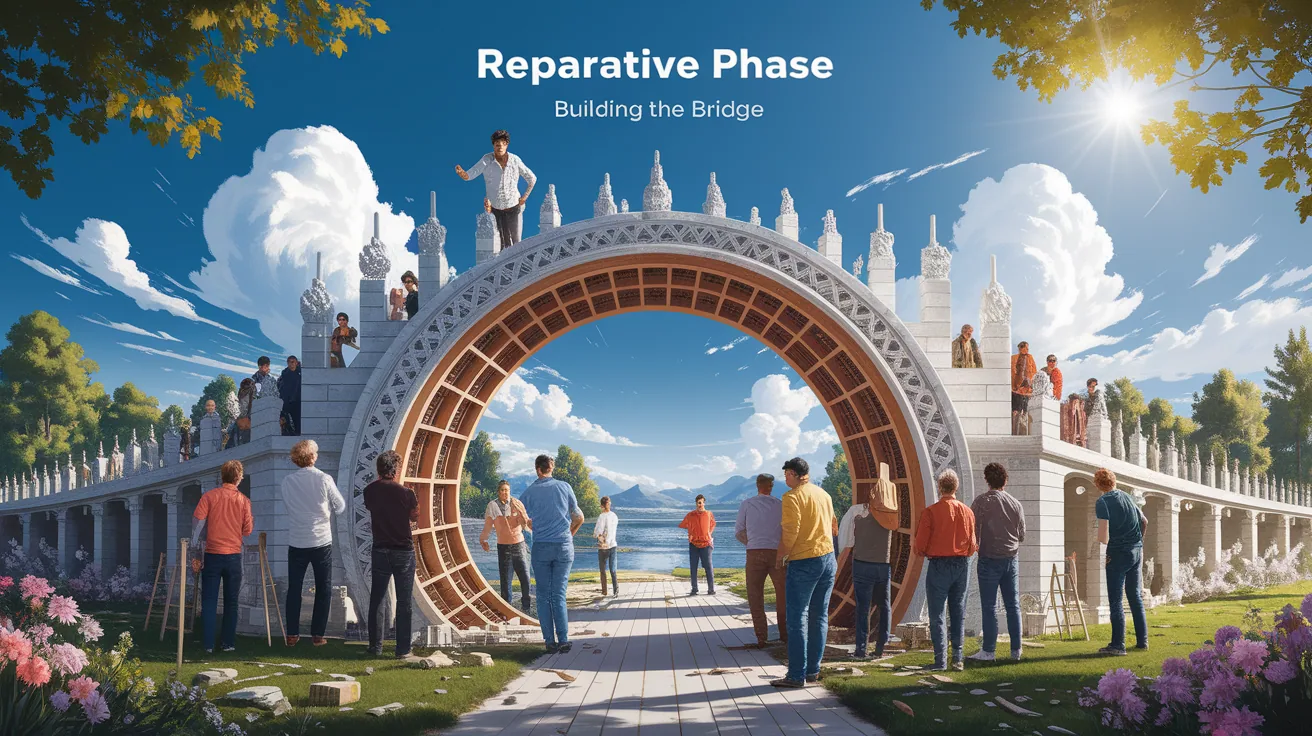 Illustration for Reparative Phase – Building the Bridge