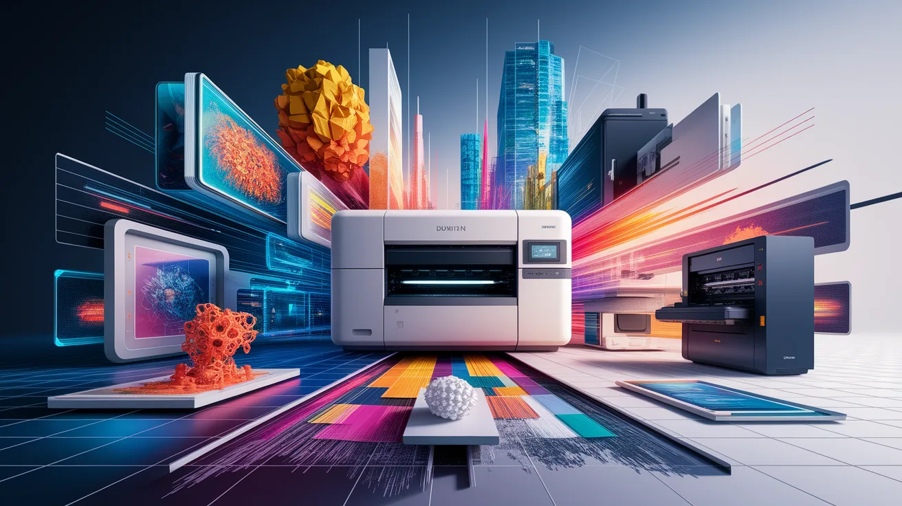 Illustration for Printing Technologies at a Glance
